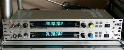 Korg-AM8000R and DL8000R pair!